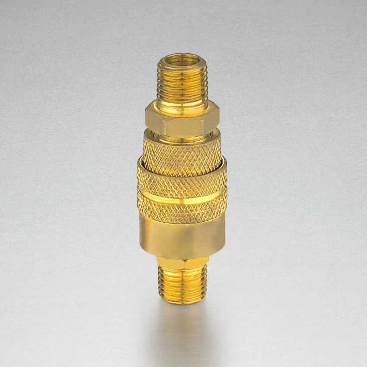 1/2 "-4"황동 퀵 커플 링 남성 여성 커넥터 미국 독일 유형 유압 가든 조인트